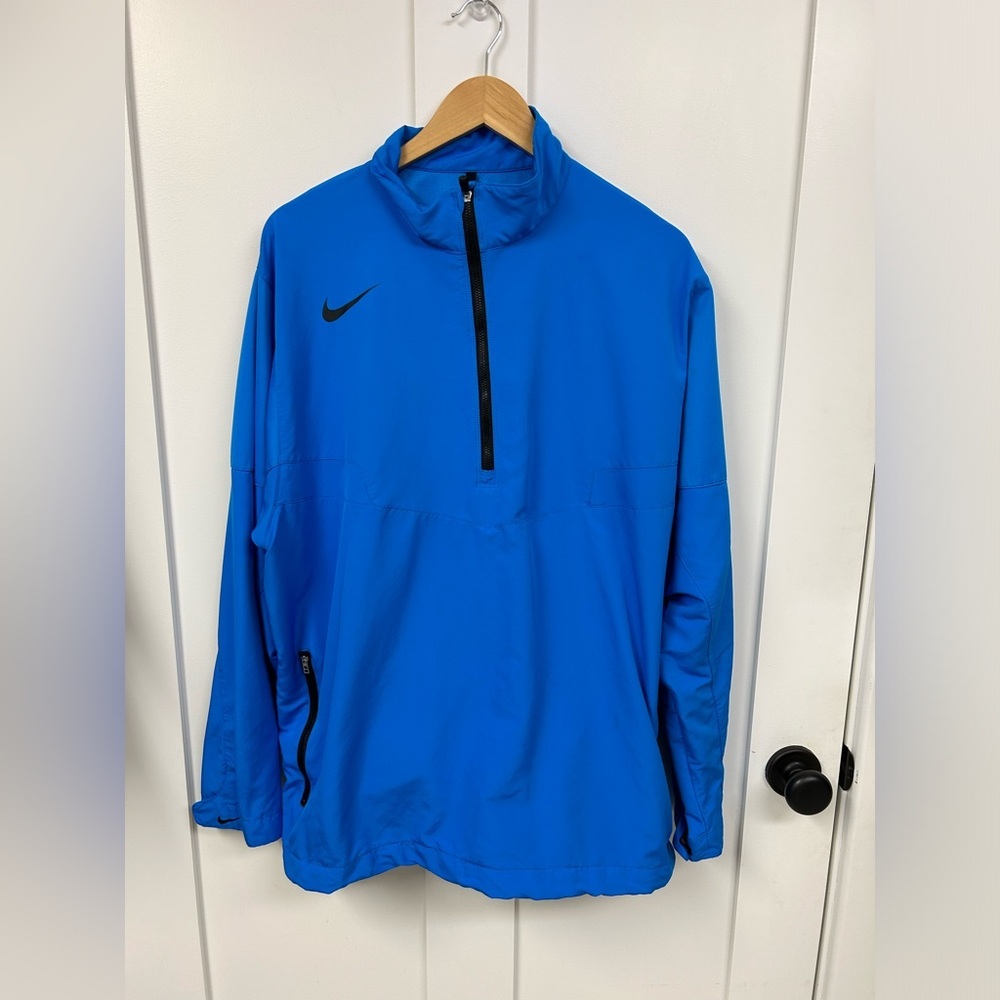 Nike Blue Windbreaker Jacket